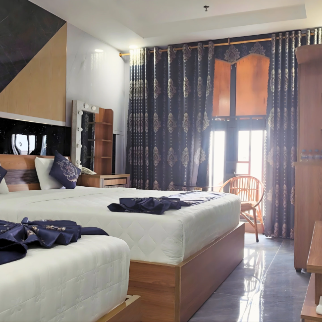Triple Room (Phòng 2 Giường 3 Khách)