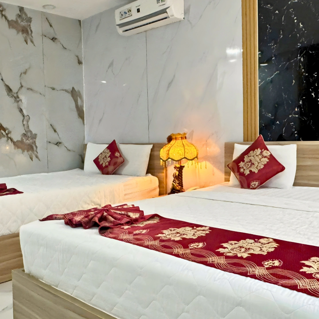 Family Room (Phòng 2 Giường 4 khách nhỏ)