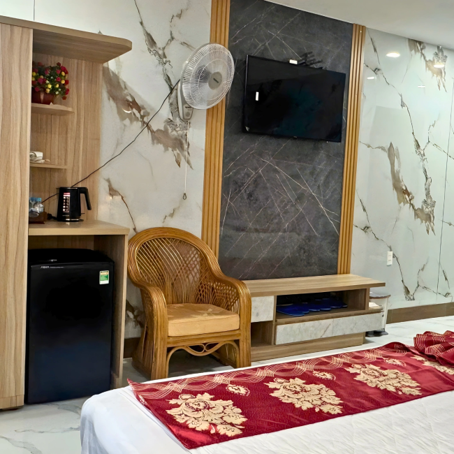 Family Room (Phòng 2 Giường 4 khách nhỏ)